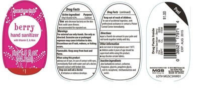 berry hand sanitizer 1.5oz.jpg Hand Sanitizer - berry hand sanitizer 1.5oz